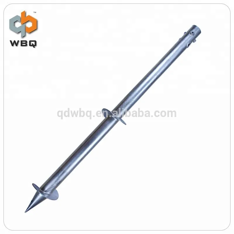 Deep Foundation Helical Galvanized Ground Screw Pile
