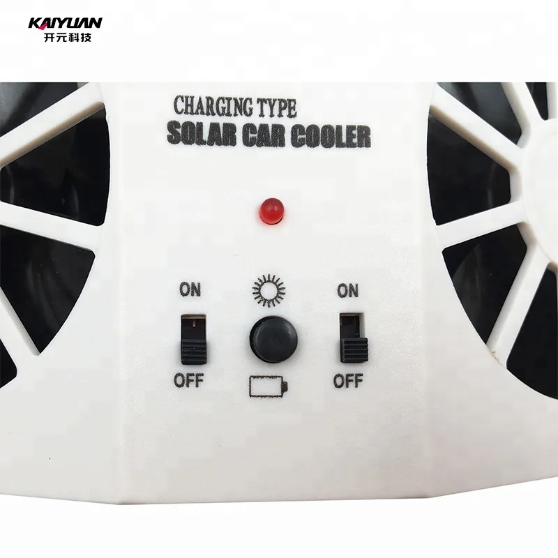 Good car interior mini portable car airconditioner Solar Car Fan