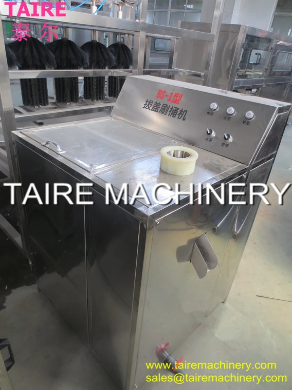 Taire 5 gallons drinking water bottle washing machine/ bottle cleaner bottle brushing machine brusher