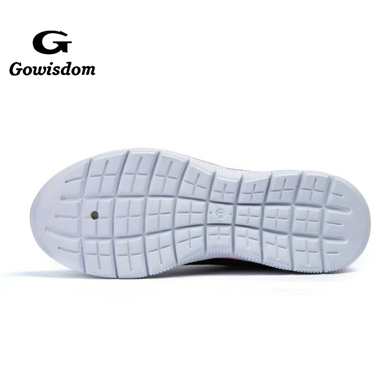 Wholesale PU with mesh fashion sport casual running shoes