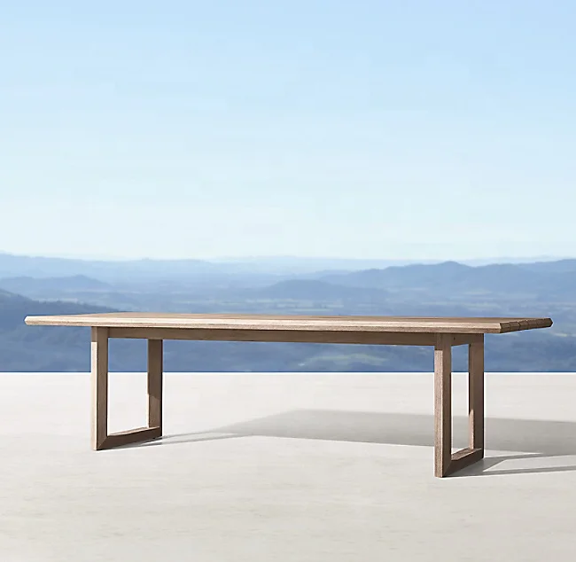 Balconly teak furniture  outdoor teak patio furniture  garden teak modern dining tables