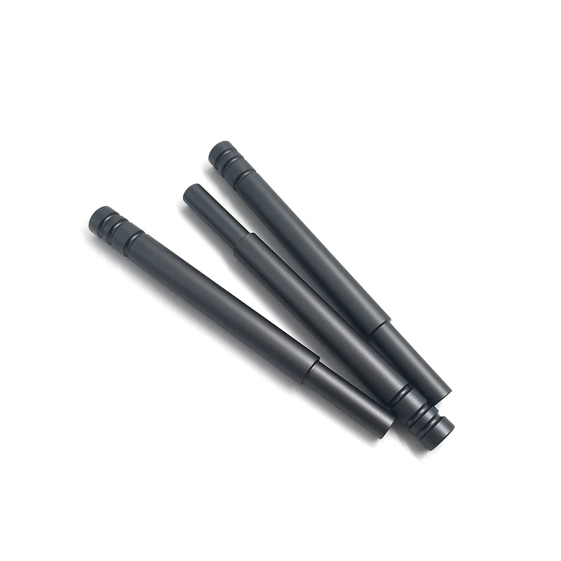 Turning telescopic internally threaded hollow pipe round anodized aluminum tube