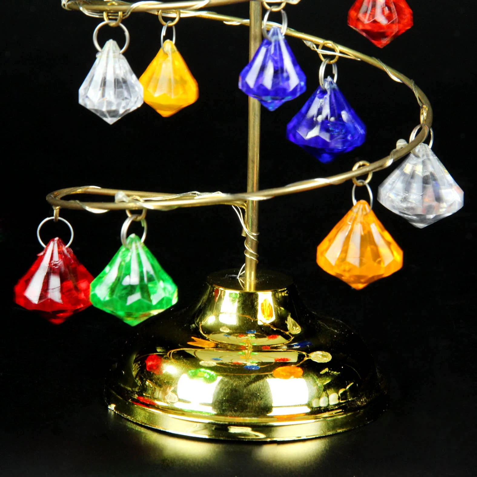 
xmas tree with led clear star shape craft glitter christmas lights 