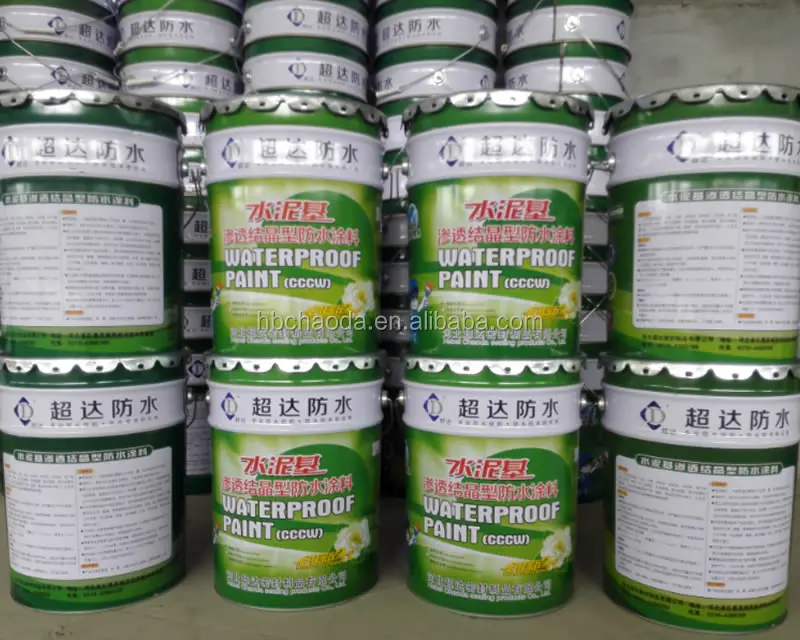 Crystallization Waterproofing Penetrating Gray Cement