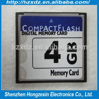 Большой запас cf карта памяти 4 ГБ