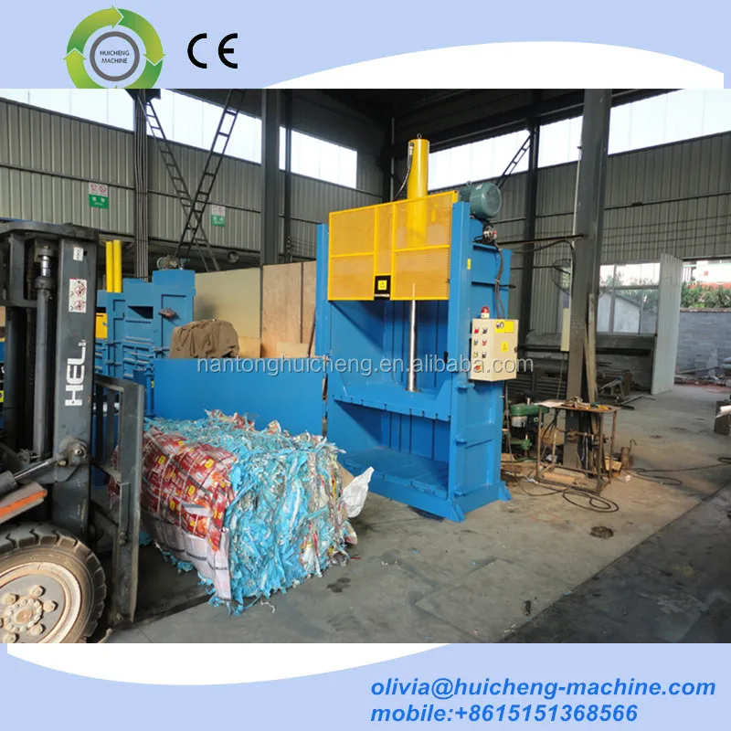 Mini Small baler scrap plastic/waste paper/cardboard compactor baler machinery