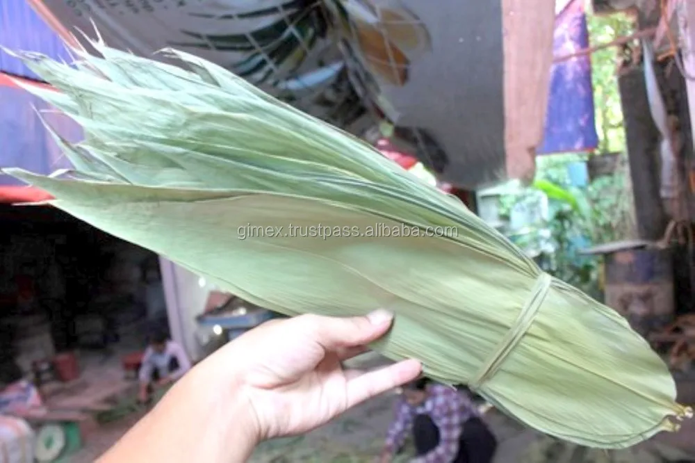 Dry bamboo leaf
