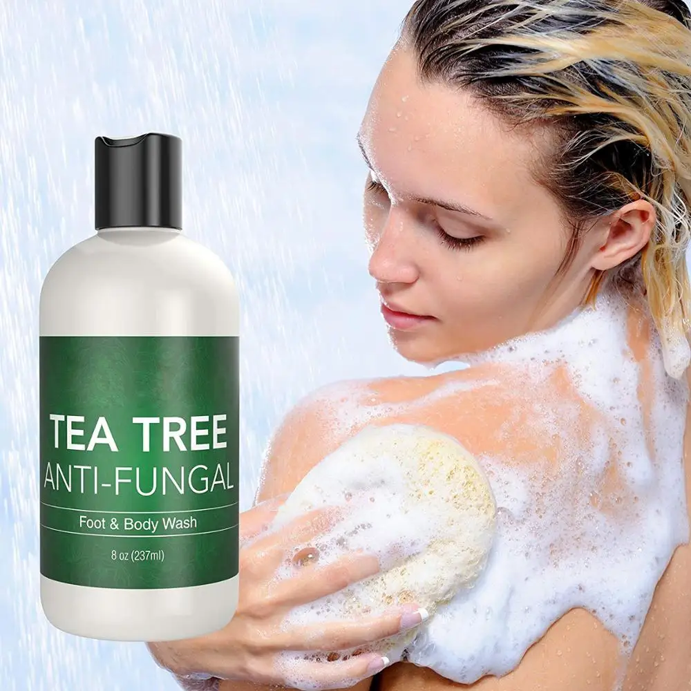 
Natural Daily Detox Antifungal Tea Tree Oil Body Wash Shower Gel With Essential Oils 