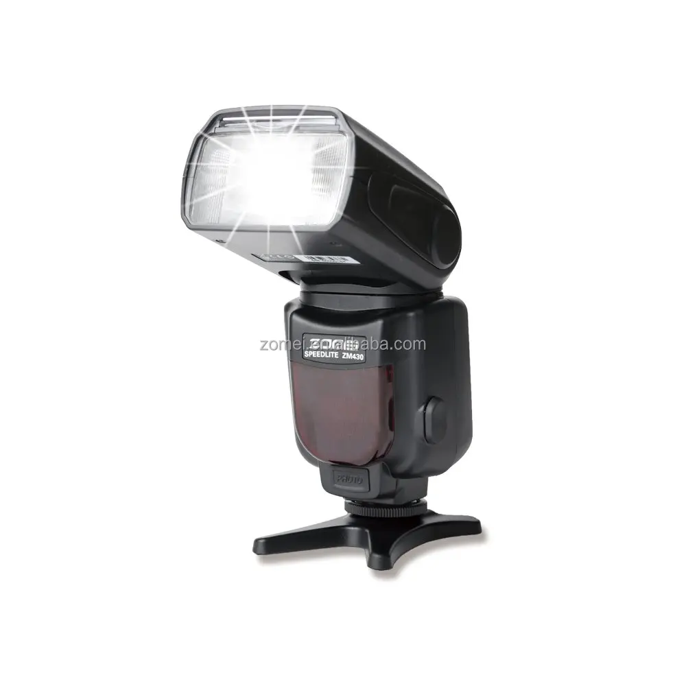 
Zomei ZM430 Professional Manual Speedlite Flashlight with LCD Display Hard Flash Diffuser GN56 