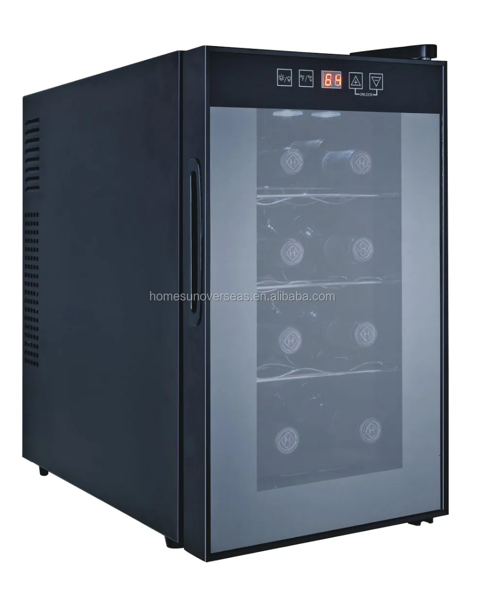 
BCW-25A 8 Bottle Electric Wine Cellar Fridges,Horizontal Semiconductor Electric Refrigerator Wine Cooler 