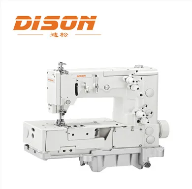 DS-1302 1 или 2 иглы с плоским двухместным стежком picotting швейная машина