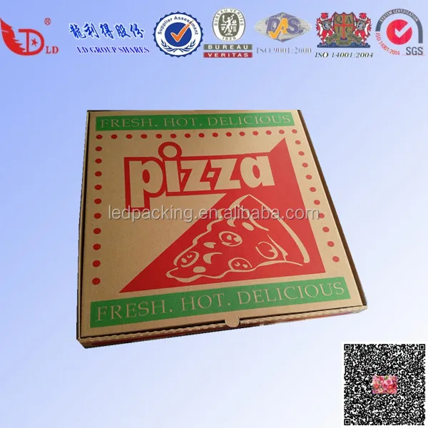 Carton Box,6/7/8/9/10/11/12/13/14/15/16/17/18/19 inch Corrugated Pizza Box Made in China