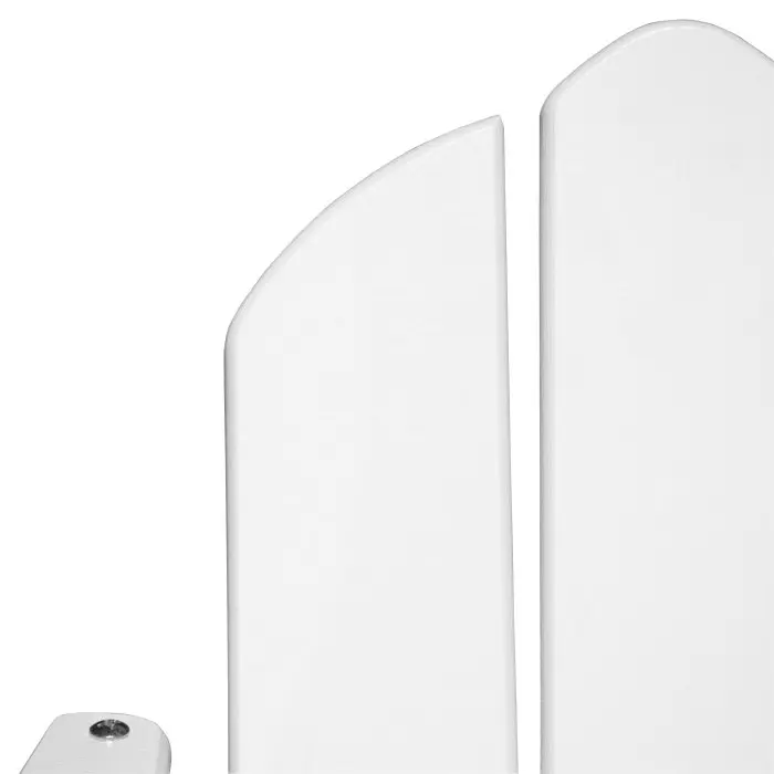 New Design Single Seater Wooden Nature Pleasant Bay Acacia Chair White Outdoor Garden Furniture