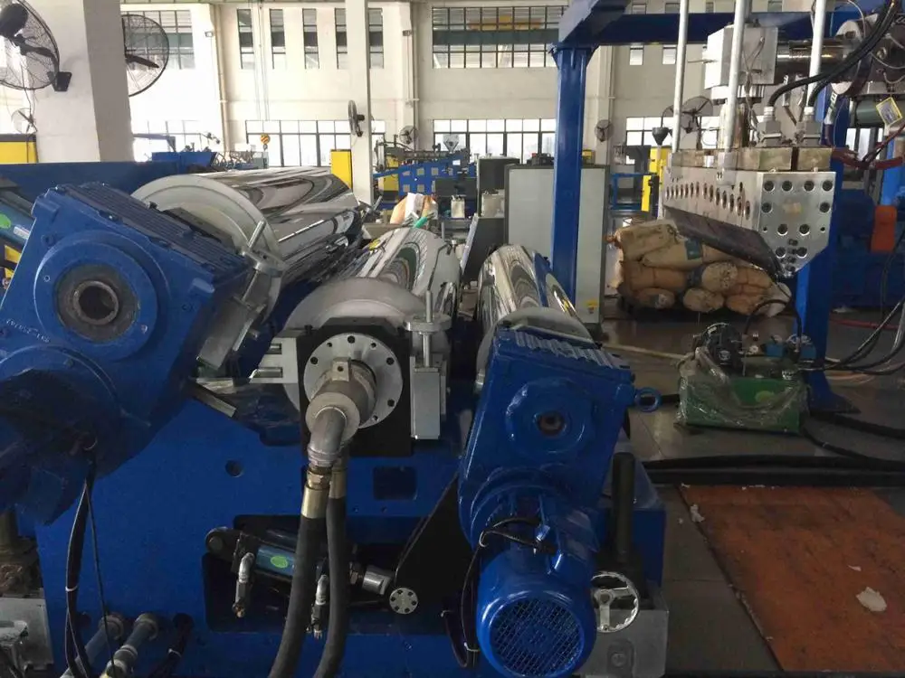 
Plastic PET clear corrugated roof wave roofing tile sheet machine 