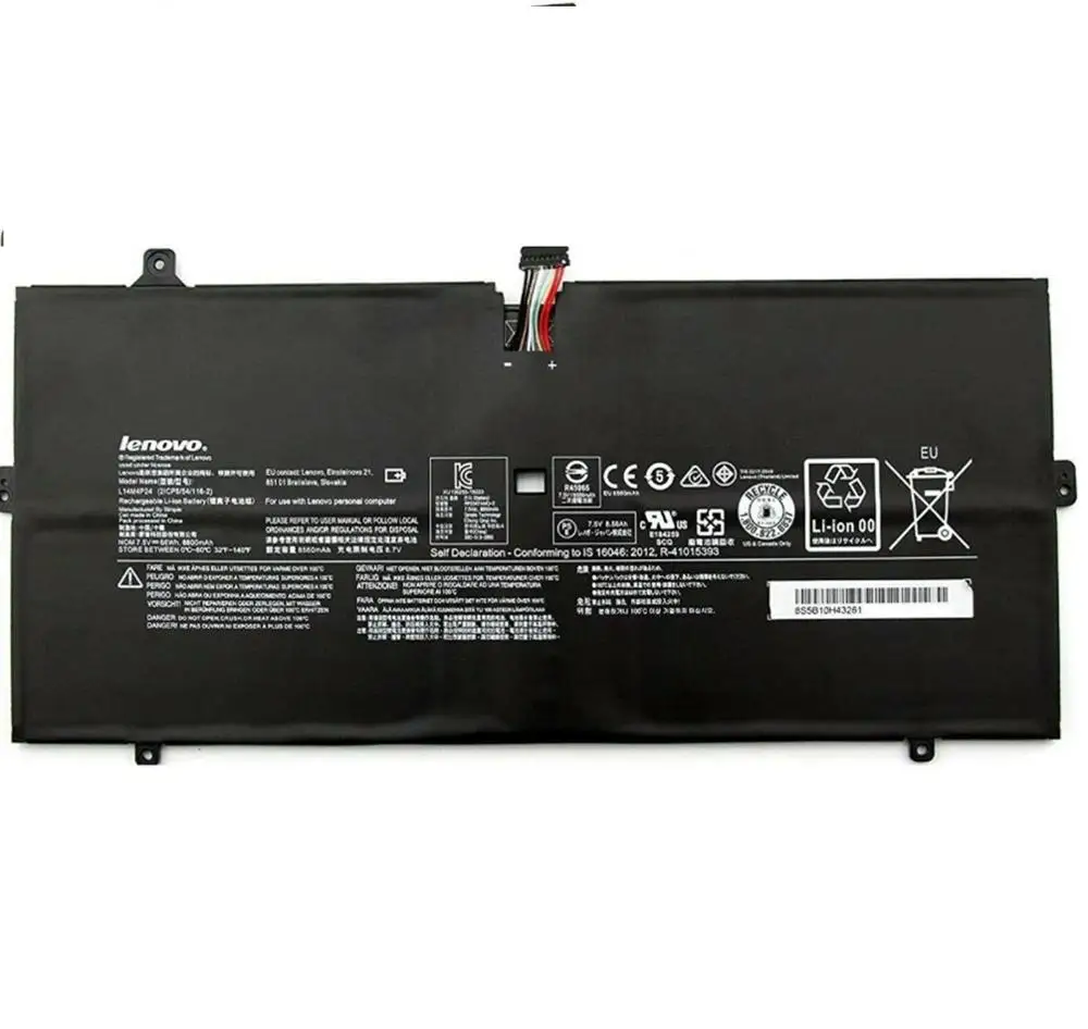  Оригинальный аккумулятор 5B10H43261 L14M4P24 для LENOVO YOGA