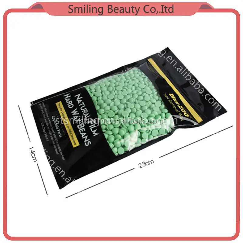 
Blue Zoo 250g Rose Pearl Hair Removal Hot Wax Brazilian Painless Depilatory Elastic Hard Wax For Hair Removal 