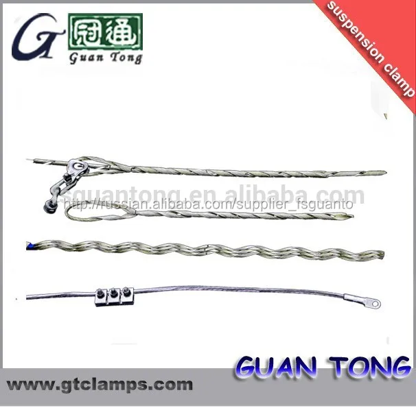 двойной деформации зажим для волоконно-оптического кабеля