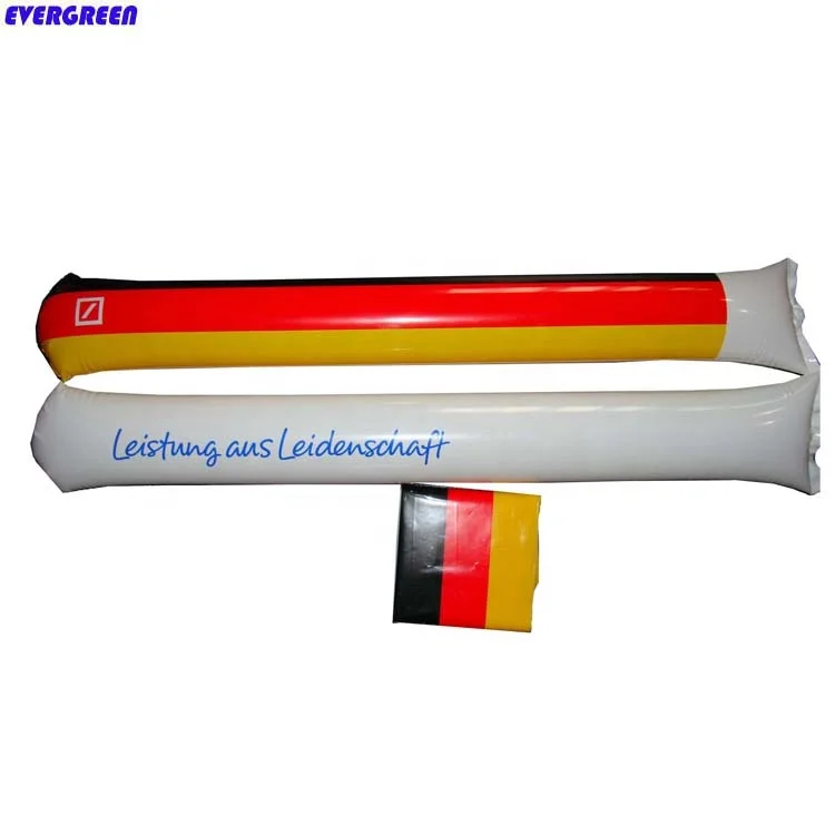 
Inflatable balloon stick clapper custom cheering stick 