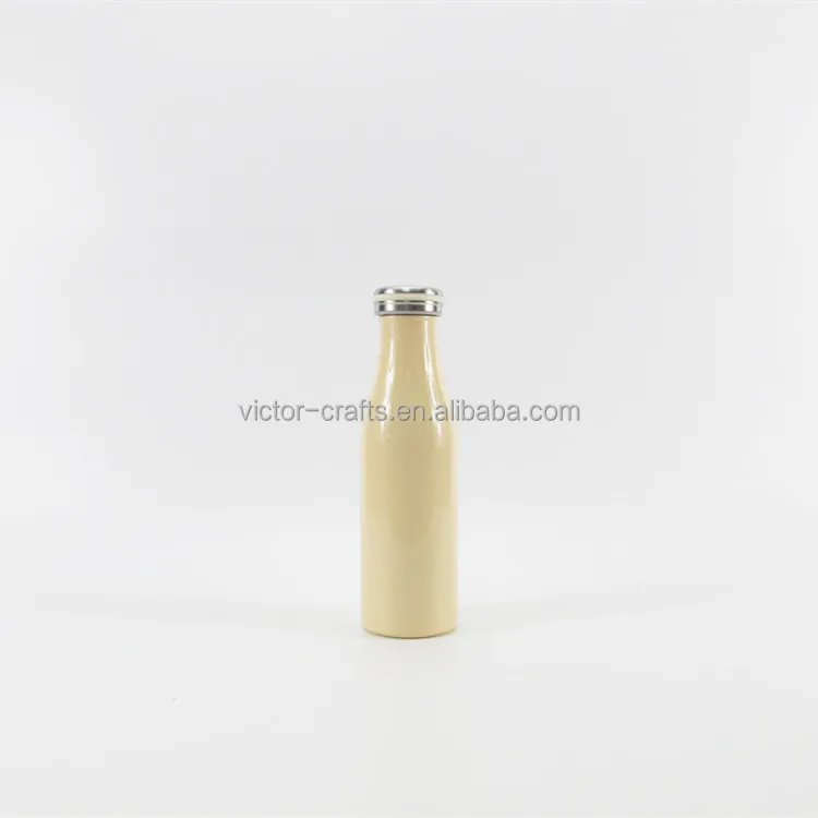 
2021 New Double wall Vacuum insulated milk bottle 350/500ml stainless steel water bottle 