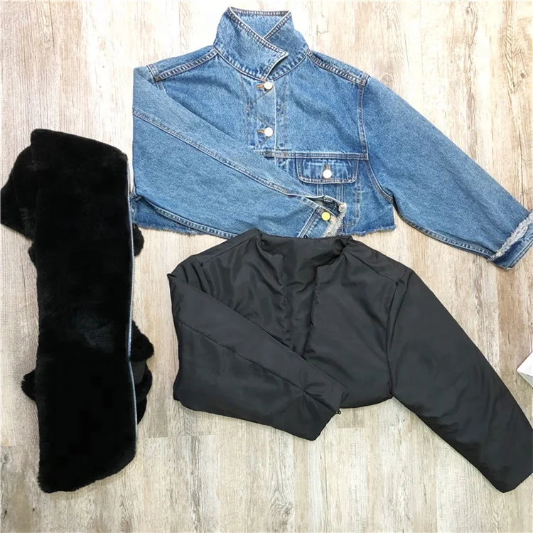 women winter casualbomber jacket  real rex rabbit fur jeans fur jacket coat fur women