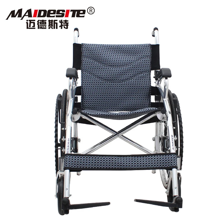 aluminum foldable handicapped manual wheelchair manufacturer