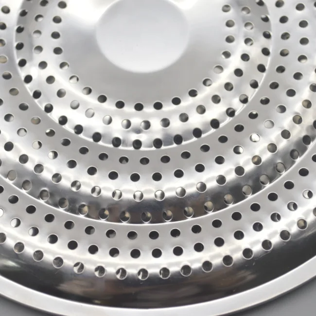 Food Grade Reusable 410#Stainless Steel Heat Diffuser Flame Guard Simmer Plate Gas Stove Tool with Plastic Handle