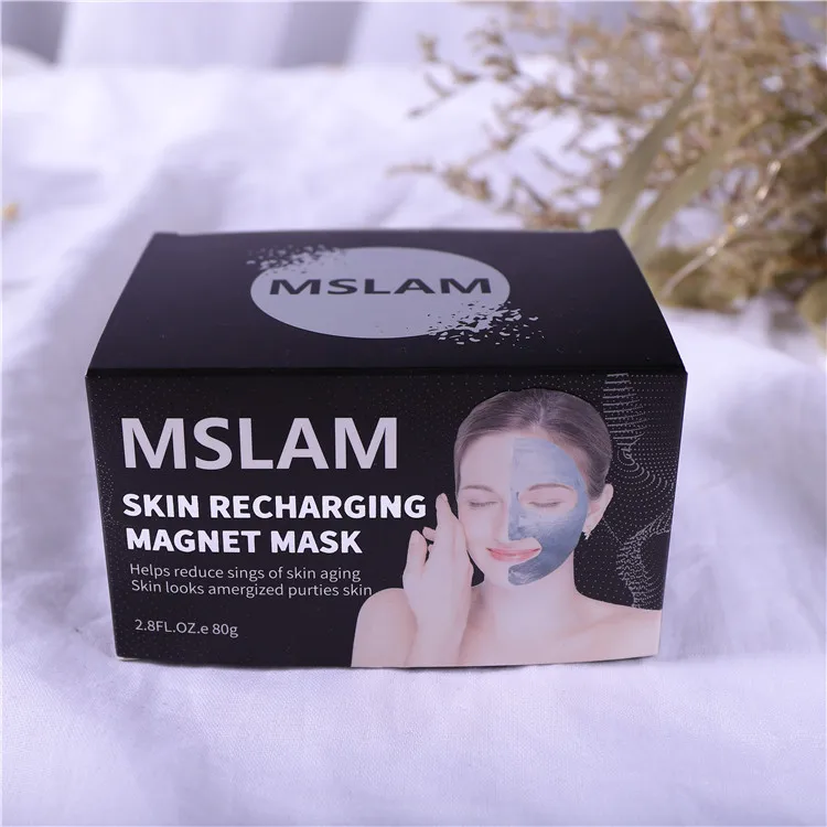 Factory Price Professional Natural Magnet Beauty Facial Mask deep pore cleansing moisturize masque