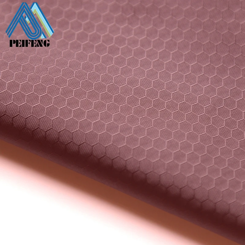 NBFH1392 70D 210T hexagon hammock ripstop nylon fabric