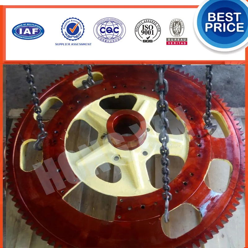 Aisi/DIN forge/cast large steel spur gear gear girth