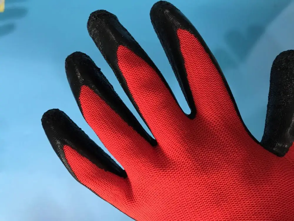 DEELY latex coated gloves work glove