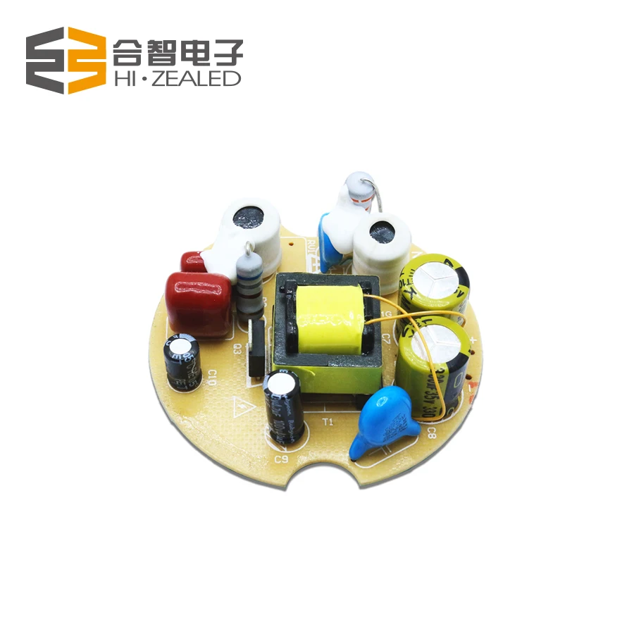 Круглый светодиодный драйвер с регулируемой яркостью Triac 5w-7w-12W 15-24V 24-36V dc источник питания 150MA 280MA 300ma светодиодный драйвер лампы