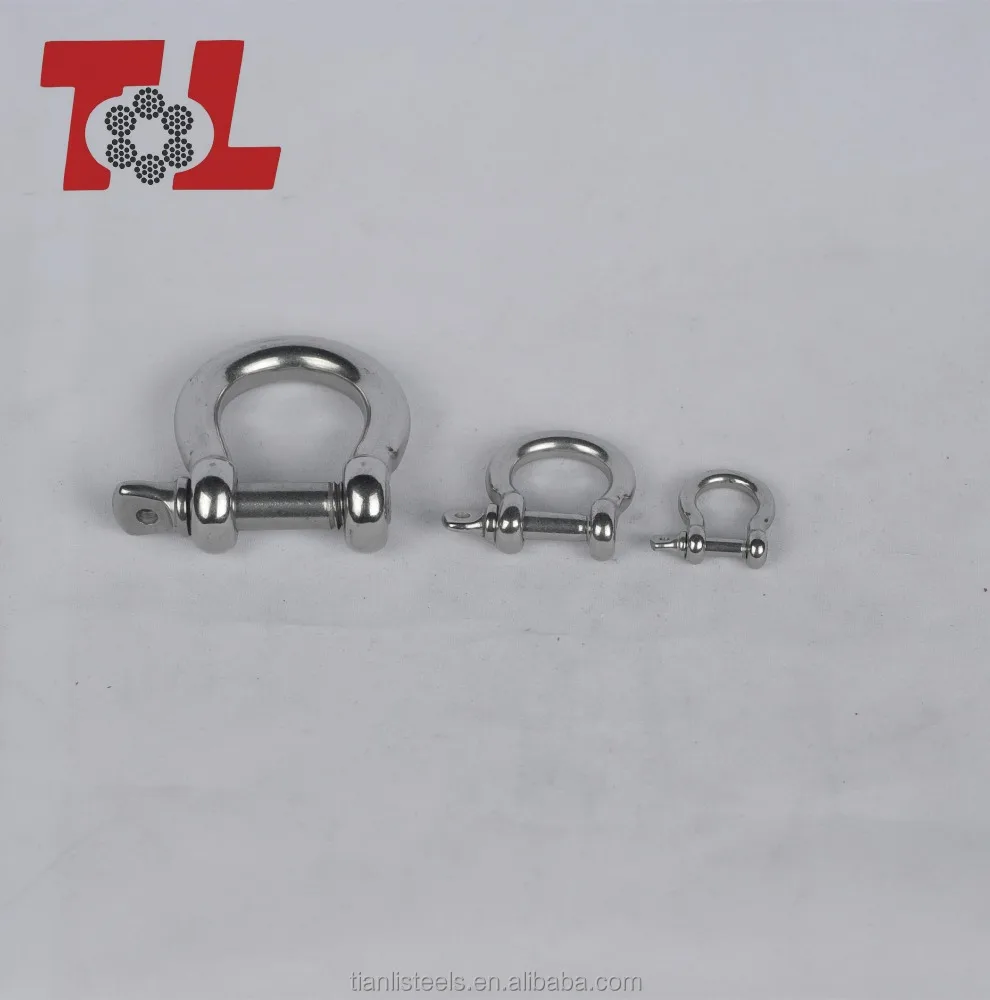 High quality stainless steel anchor shackle