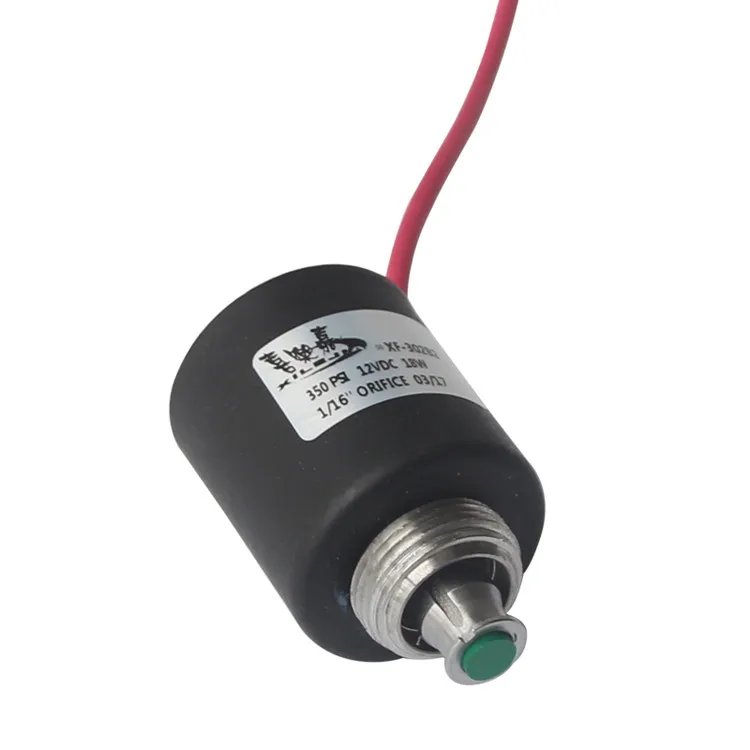 12 В электромагнитный клапан нормально закрытый клапан электромагнитный клапан