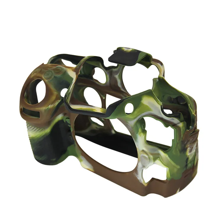 Fashion custom design digital silicone soft camera case for canon