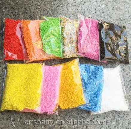 8g Gold polystyrene balls,eps foam balls for wedding party decorations soft foam balls