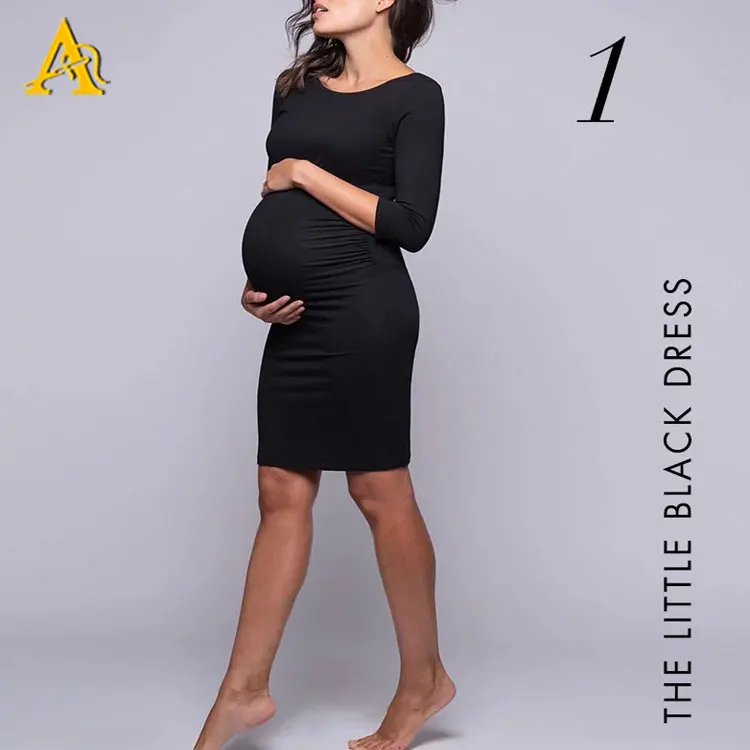 
High Quality Maternity Clothing Pregnant Women Soft Comfy Maternity Dress Vest Leggings Skirt 