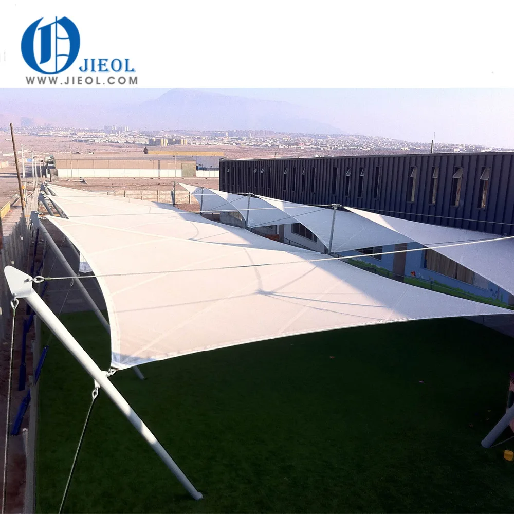 
Waterproof building roof cover tensile membrane structure 