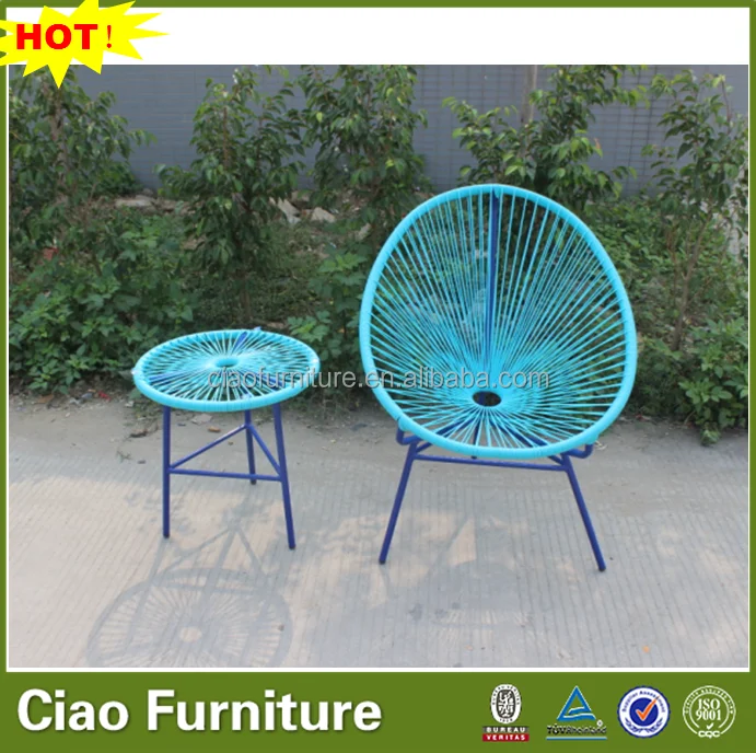 Garden furniture outdoor patio string egg Chair