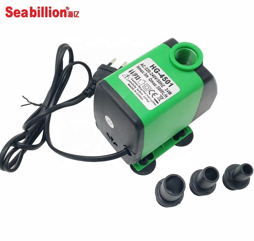 Seabillion Water Pump Adjustable Flow Rate Submersible Pump For Pond Fish Pond Water Pump