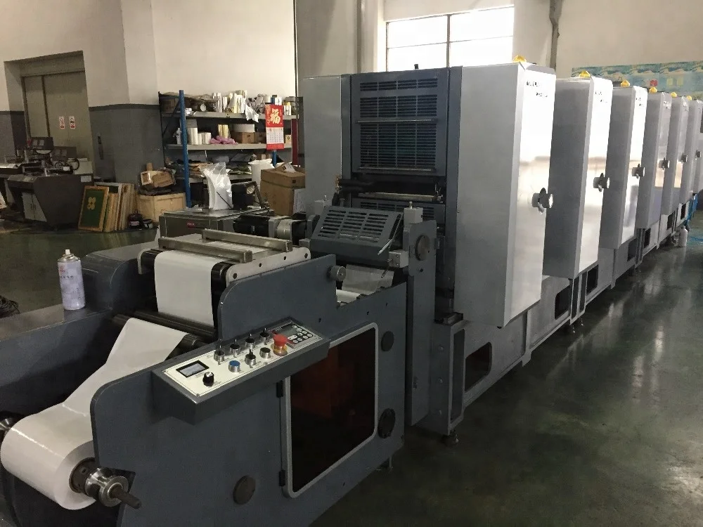 ZX-450 intermittent label offset printing machine