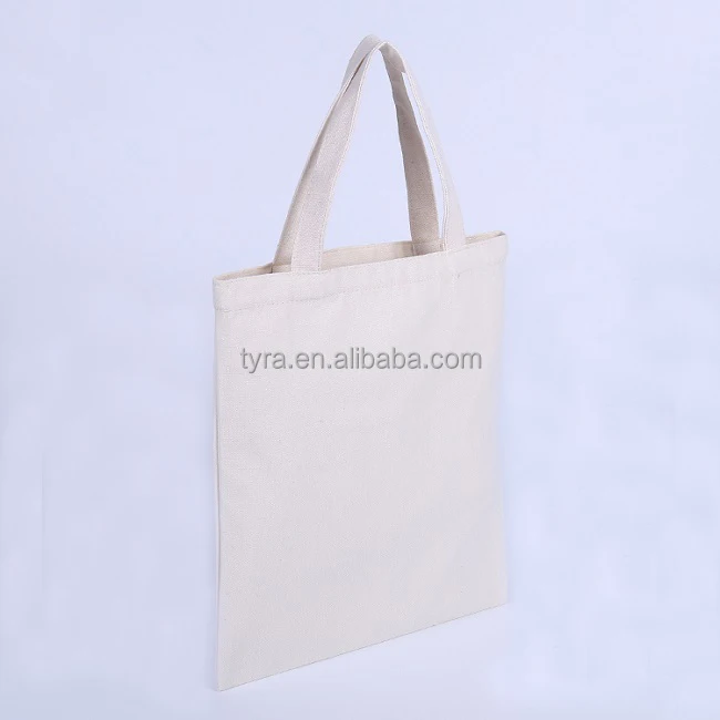 Cheap china blank cotton tote canvas tote shopping bag