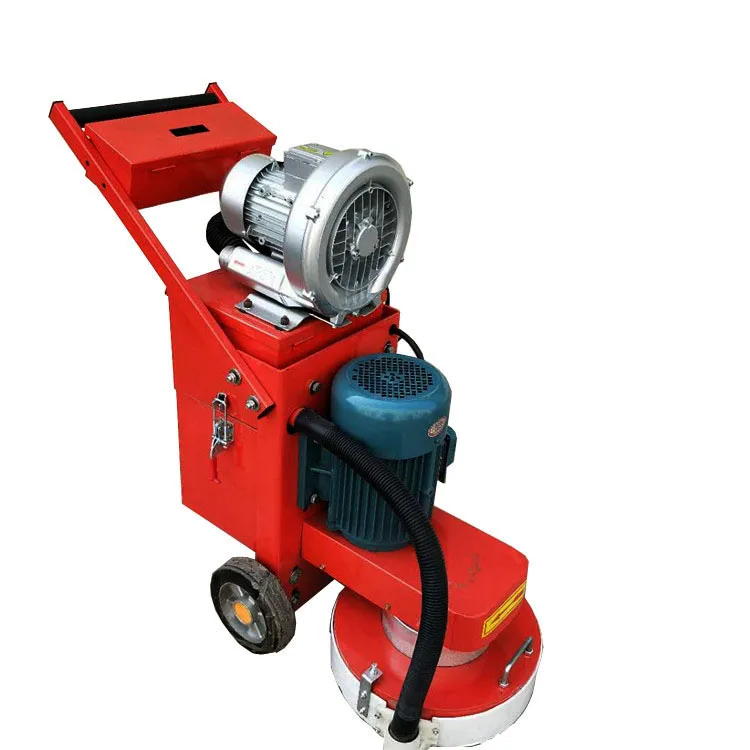 concrete floor polishing machine with vacuum
