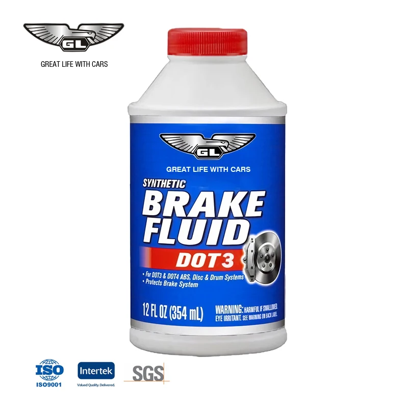 
Hot selling dot3 brake fluid oil for auto wash and clean 
