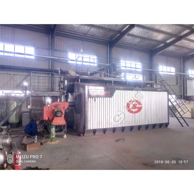 
SZS Series Oil Gas Diesel Heavy Oil Natural Gas LPG Biogas Coal Gas Hot Water Boiler with Water Tube 