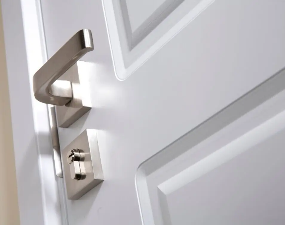 Internal wood door design 2016 white hollow bedroom wooden doors