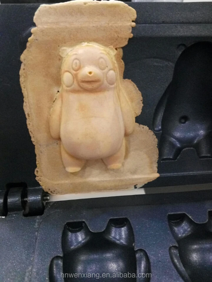 Hong Kong And Belgium New Style Cute Cartoon Hello Kitty /Mickey Mouse Waffle Maker Machine