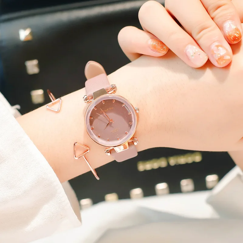 Fashion Women Watches Exquisite Starry Sky Small Dial Watch Ladies Quartz Wristwatch Relogio Feminino