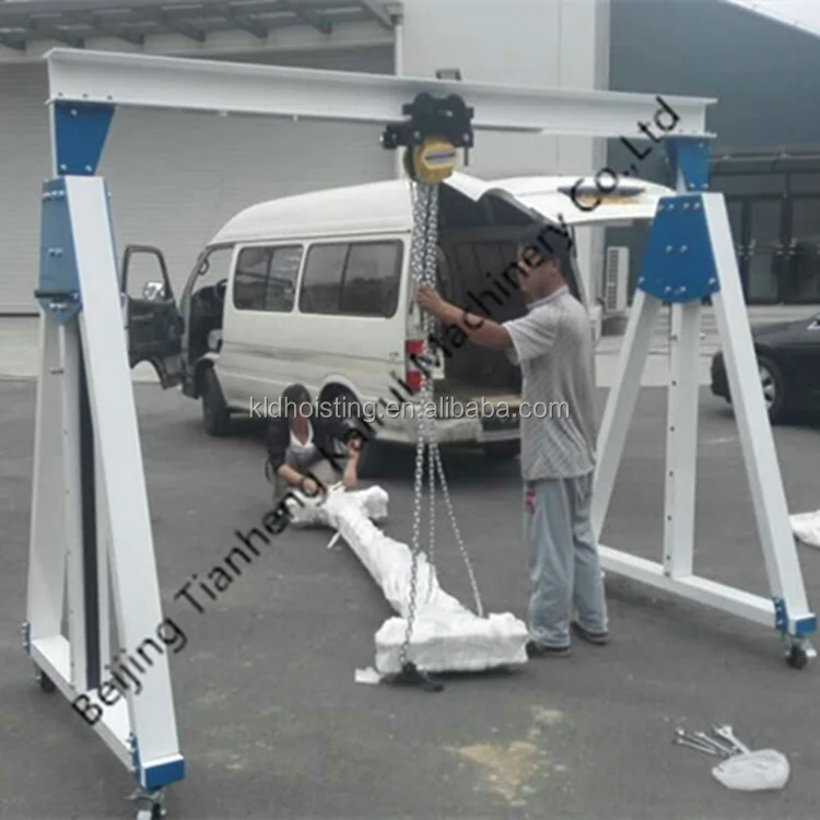 Портативный полупортальный кран для продажи