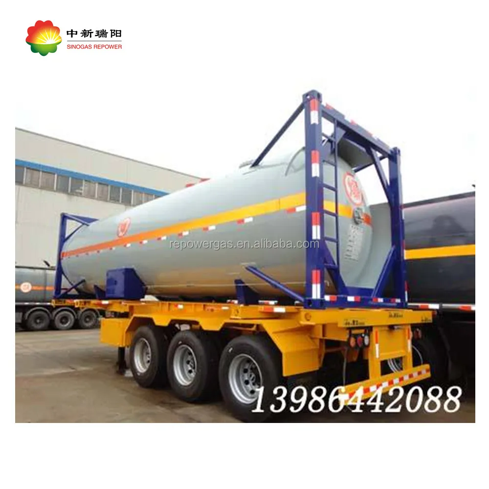 
20 feet ISO cryogenic container for liquid gas 