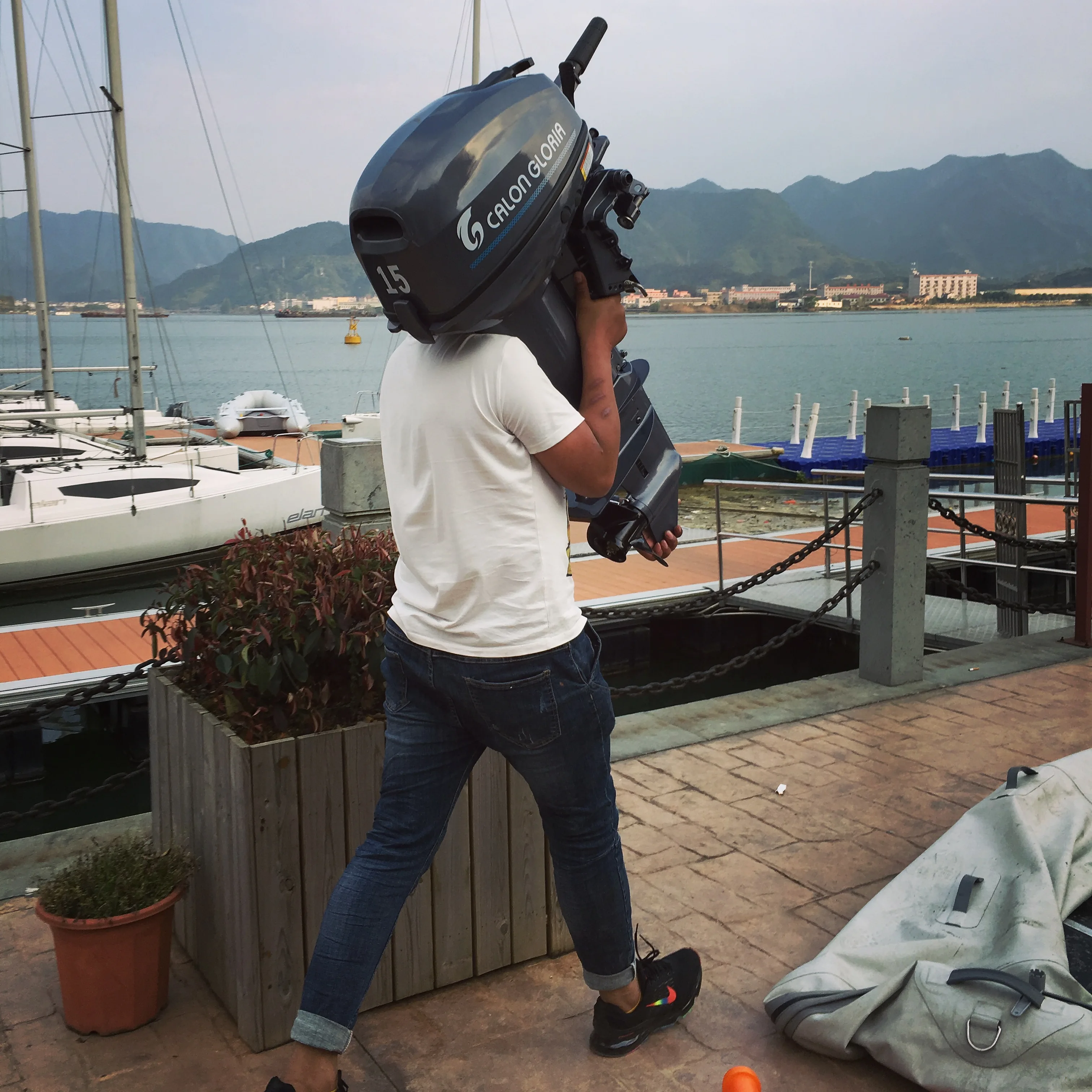 March Supplier Vietnam Thailand market T9.9 T15  outboard gasoline marine engine